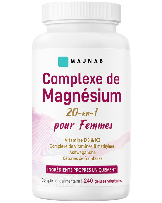 Complexe Magnésium 20-en-1 — Formule Femme